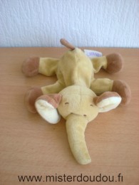 Doudou Eléphant Noukie s Marron Petit modèle