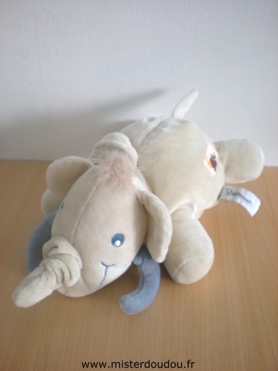 Doudou Eléphant Prémaman Beige 