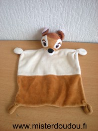 Doudou Faon Disney Bambi, beige marron Pas d'etiquette de marque