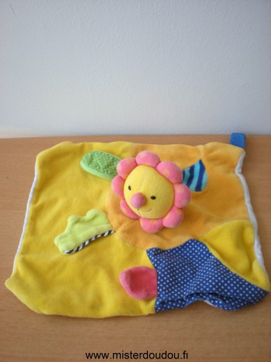 Doudou Fleur Baby sun Multicolore 