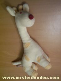 Doudou Girafe Jollybaby Jaune 