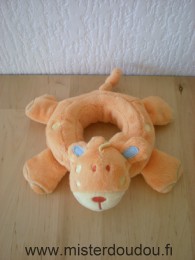Doudou Girafe - Marque non connue - Orange 