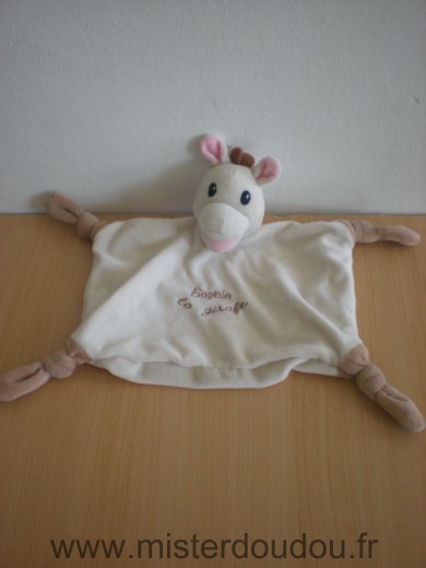 Doudou Girafe Vulli Sophie la girafe, beige 