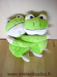 Doudou Grenouille Cmp Vert beige 