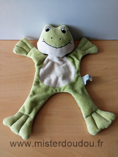 Doudou Grenouille Doudou et compagnie Vert 