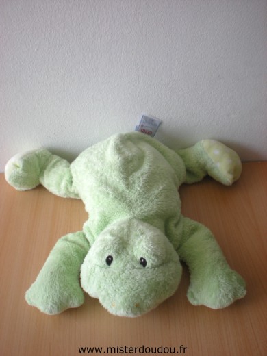 Doudou Grenouille Gund Vert 