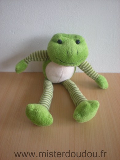 Doudou Grenouille Maxita Vert 