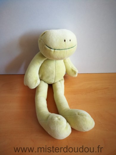 Doudou Grenouille Moulin roty Vert 