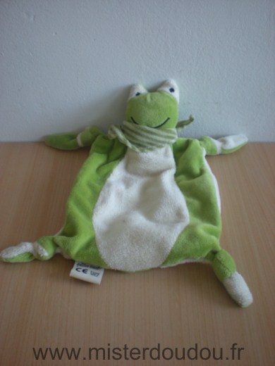 Doudou Grenouille Raynaud Vert 