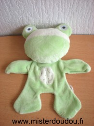 Doudou Grenouille - marque non connue - Vert 
