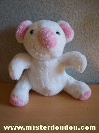 Doudou Koala Bébisol Blanc rose Sans étiquette