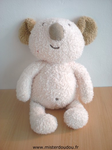 Doudou Koala Sergent major Ecru 