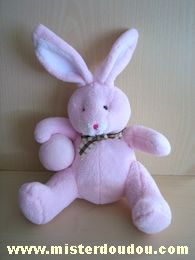 Doudou Lapin Agf mg Rose 