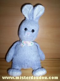 Doudou Lapin Ajena Mauve 