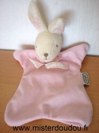 Doudou Lapin Ajena Rose 