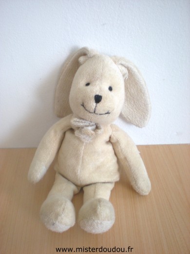 Doudou Lapin Anna club plush Beige 