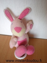 Doudou Lapin Baby sun Rose Musical