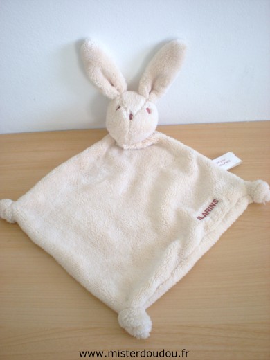 Doudou Lapin Clarins Beige 