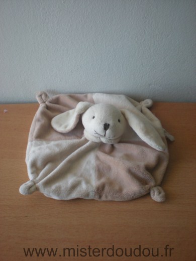 Doudou Lapin Cmp Beige ecru 