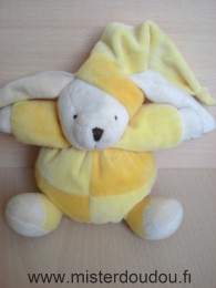 Doudou Lapin Cmp Jaune 