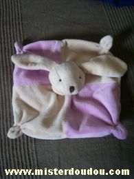 Doudou Lapin Cmp Rose / ecru Sans étiquette, cmp???