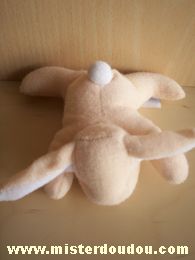 Doudou Lapin Comptine Rose 