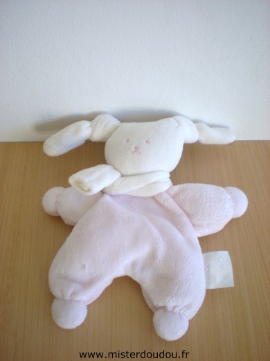 Doudou Lapin Corolle Mini patachou rose 