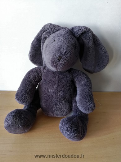 Doudou Lapin Du pareil au même Gris fonce 