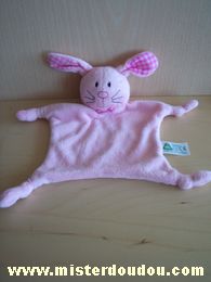 Doudou Lapin Elc Rose 