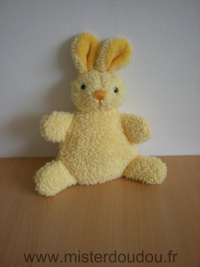 Doudou Lapin Gipsy Jaune 