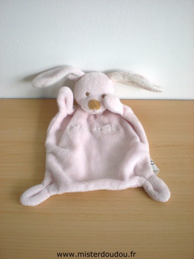 Doudou Lapin Grain de ble Rose 