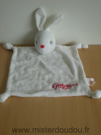 Doudou Lapin Guigoz Blanc 