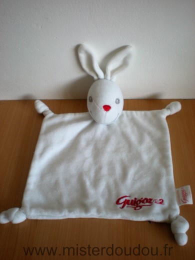 Doudou Lapin Guigoz Blanc guigoz2 