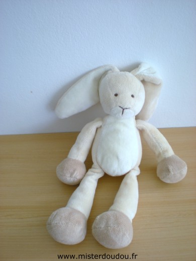 Doudou Lapin Gund Beige 