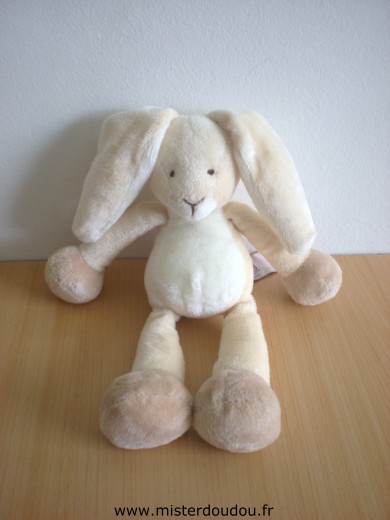 Doudou Lapin Gund Beige 