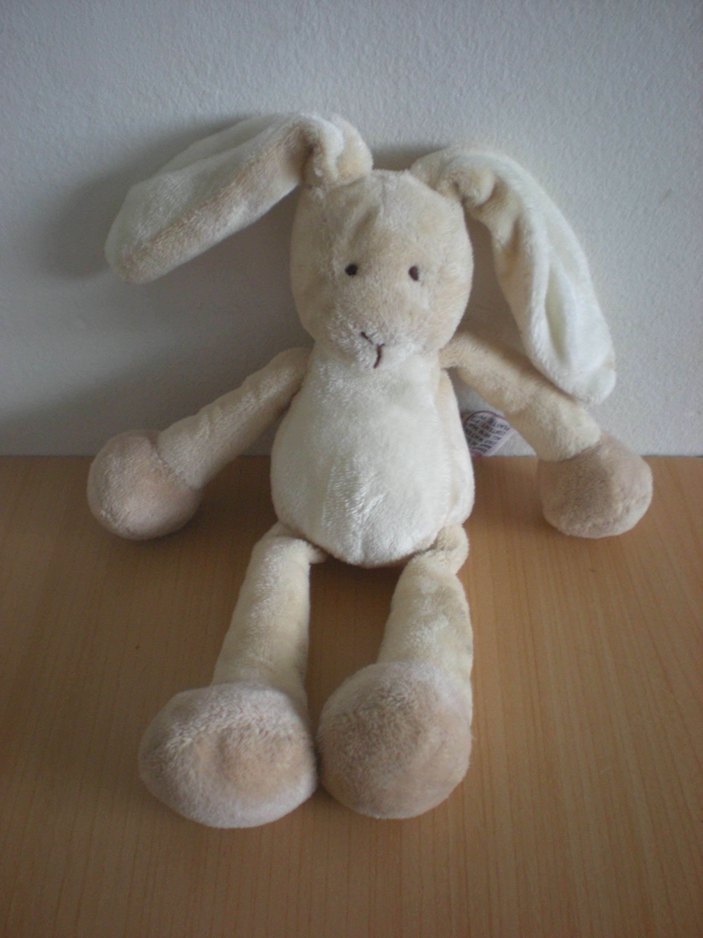 Doudou Lapin Gund Beige 