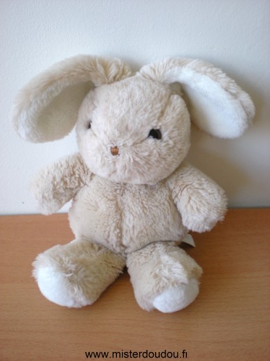 Doudou Lapin Ikéa Beige en peluche 