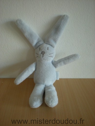 Doudou Lapin Jacadi Bleu 