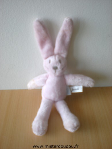 Doudou Lapin Jacadi Rose Petit modèle