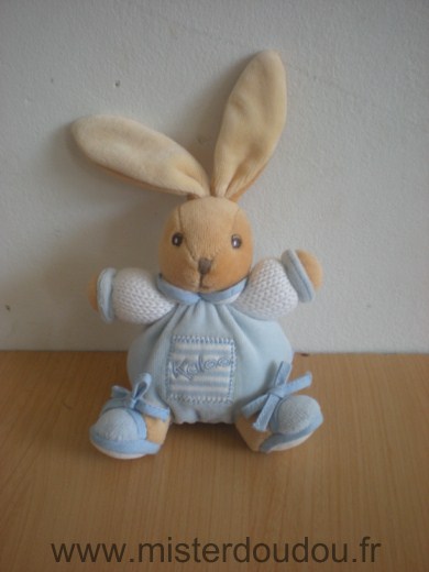 Doudou Lapin Boule Jean Bleu Kaloo- Coeur de Doudou