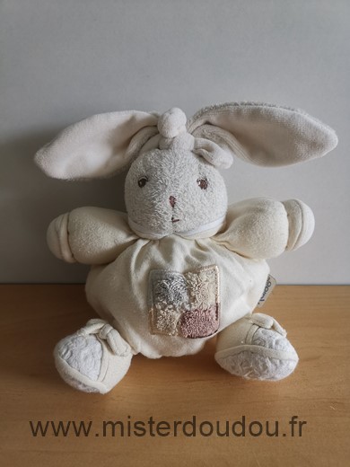 Peluche Lapin Gris Kaloo : King Jouet, Peluches animaux et autres