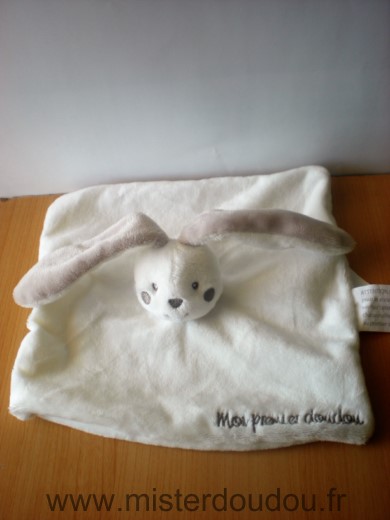 Doudou Lapin Kimbaloo Blanc 