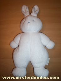 Doudou Lapin Klorane Blanc 