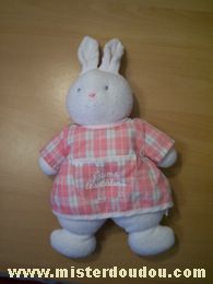 Doudou Lapin Klorane Blanc 