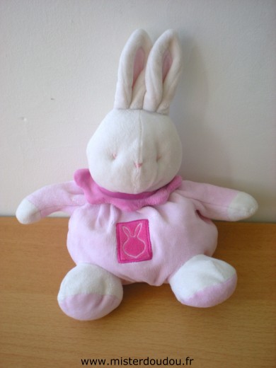 Doudou Lapin Klorane Rose 