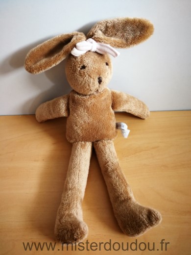 Doudou Lapin La galleria Marron 