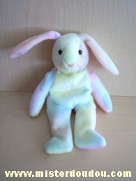 Doudou Lapin - Marque non connue - Couleurs pastelles 