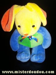 Doudou Lapin - Marque non connue - Multicolore 