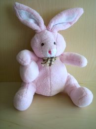 Doudou Lapin - Marque non connue - Rose 