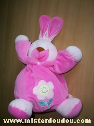 Doudou Lapin - Marque non connue - Rose 